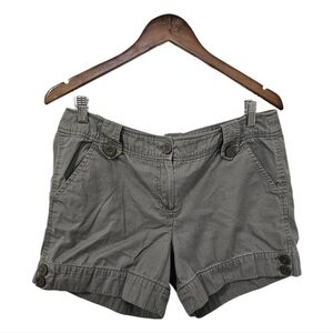 Sandro khaki green chino shorts size 12